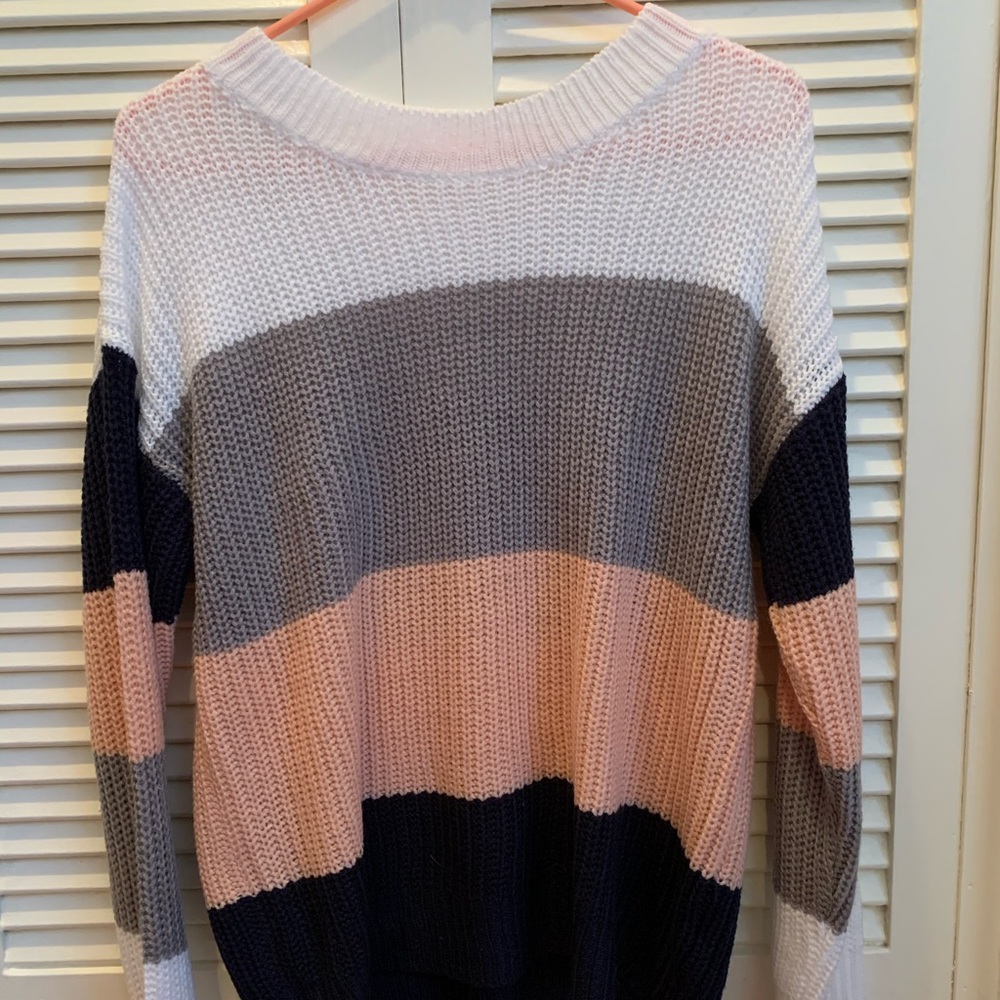 Stripped sweater